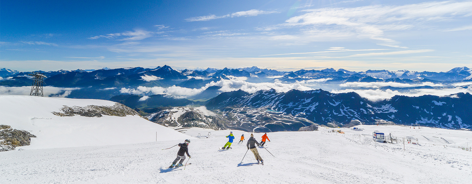 Ski d'été : Tignes, skiez sur notre glacier en été